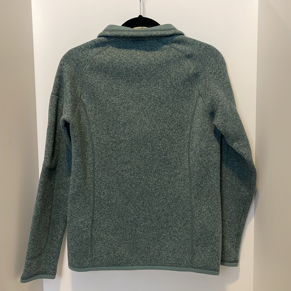 Patagonia Better Sweater Blue 1/4 Zip Pullover NO SIZE TAG SEE MEASUREMENTS - Picture 7 of 10